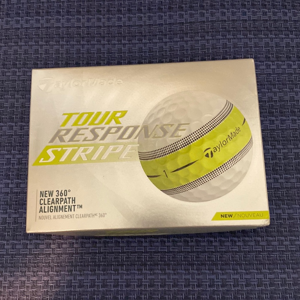 TAYLORMADE response stripe golf balls